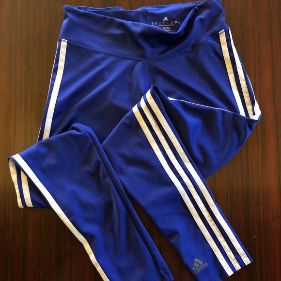 adidas royal blue leggings